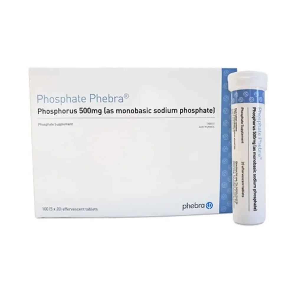 Phosphate Phebra 100 Effervescent Tablets - Cutprice Online