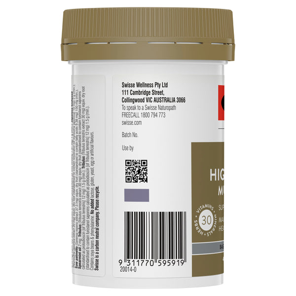 Swisse Men's Ultivite Power Multivitamin 40 Tablets - Cutprice Online