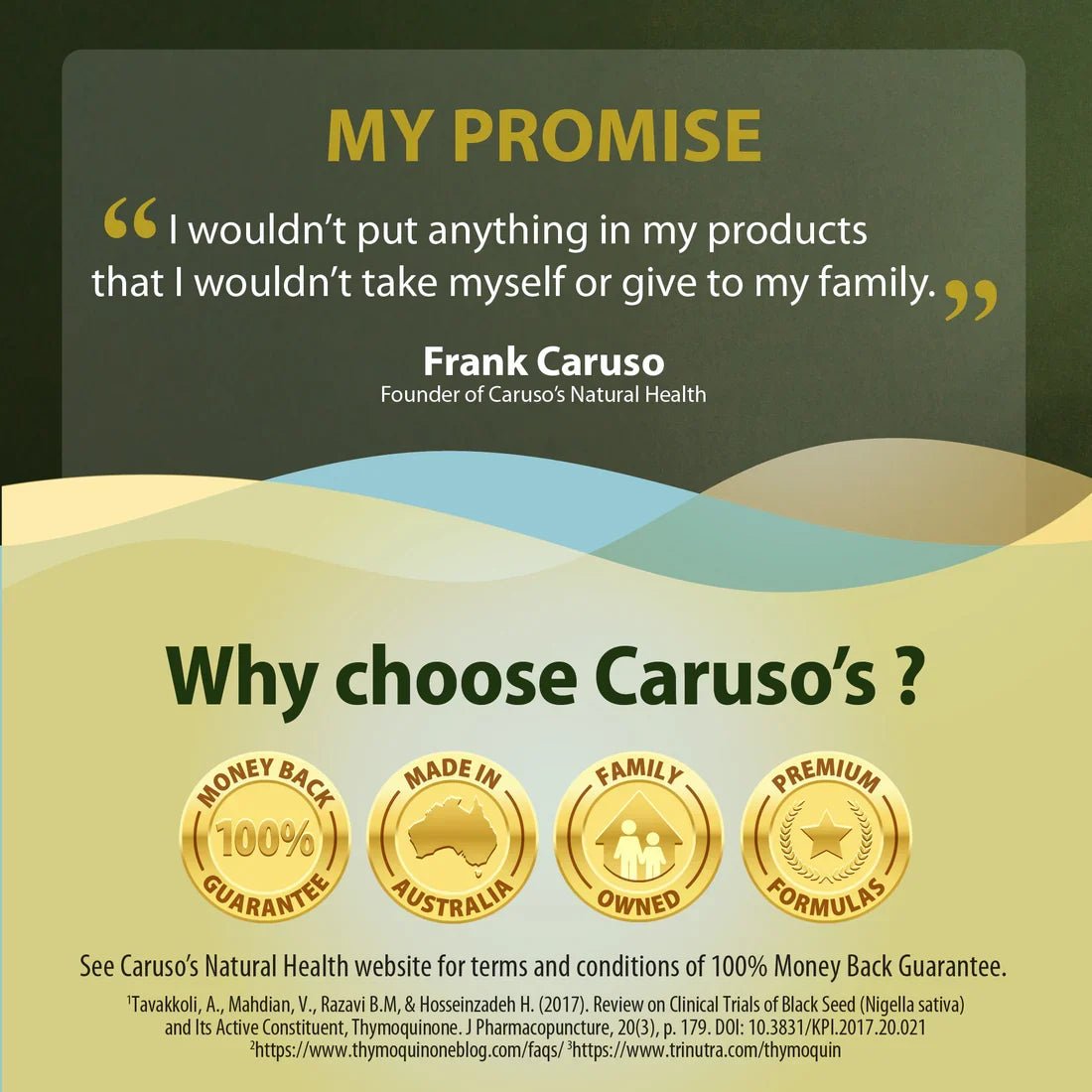 Caruso's Black Seed Oil 60 Caps