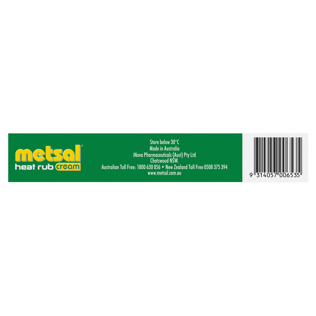 Metsal Heat Rub Cream 50g - Cutprice Online