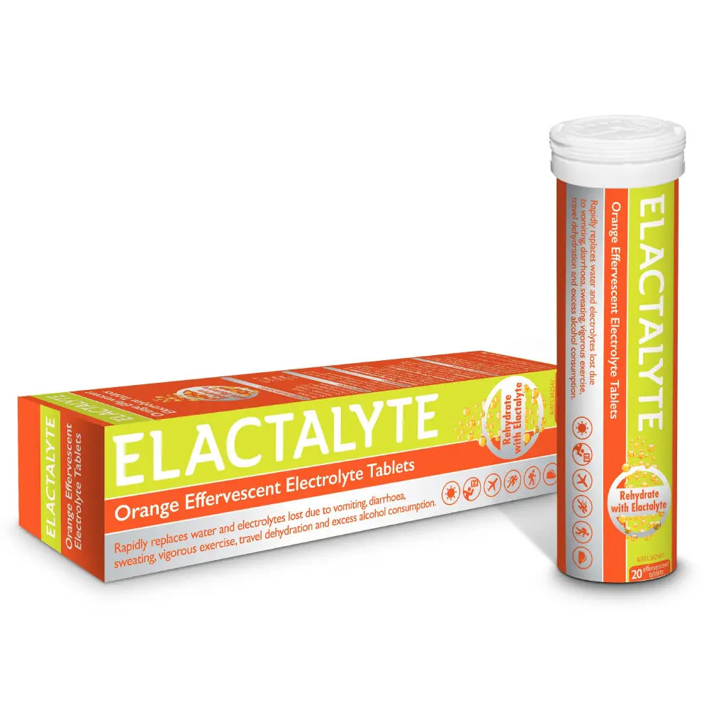 Elactalyte Orange 20 Effervescent Tablets - Cutprice Online