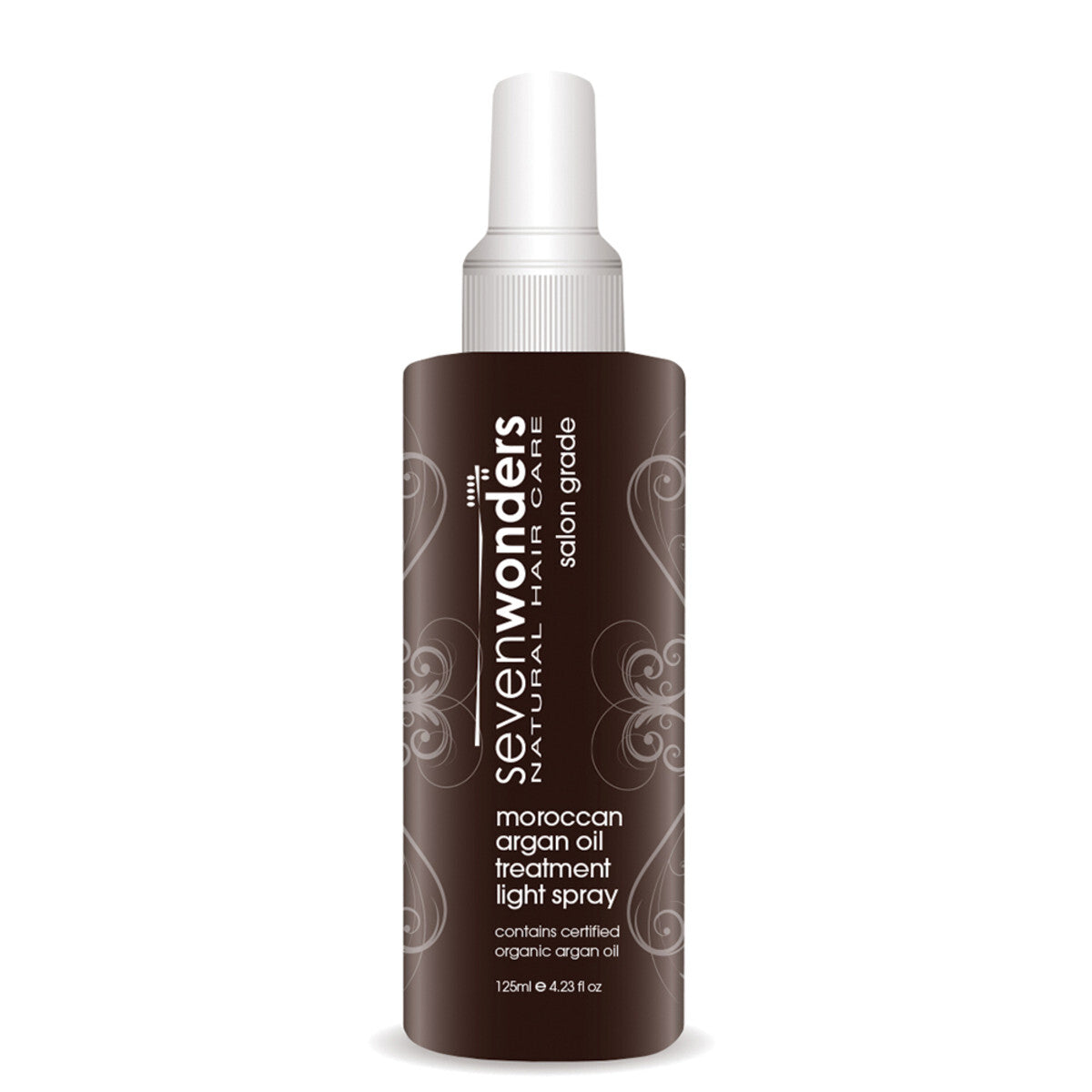 Seven Wonders Natural Hair Care Moroccan Argan Oil Treatment Light Spray 125ml - Cutprice Online