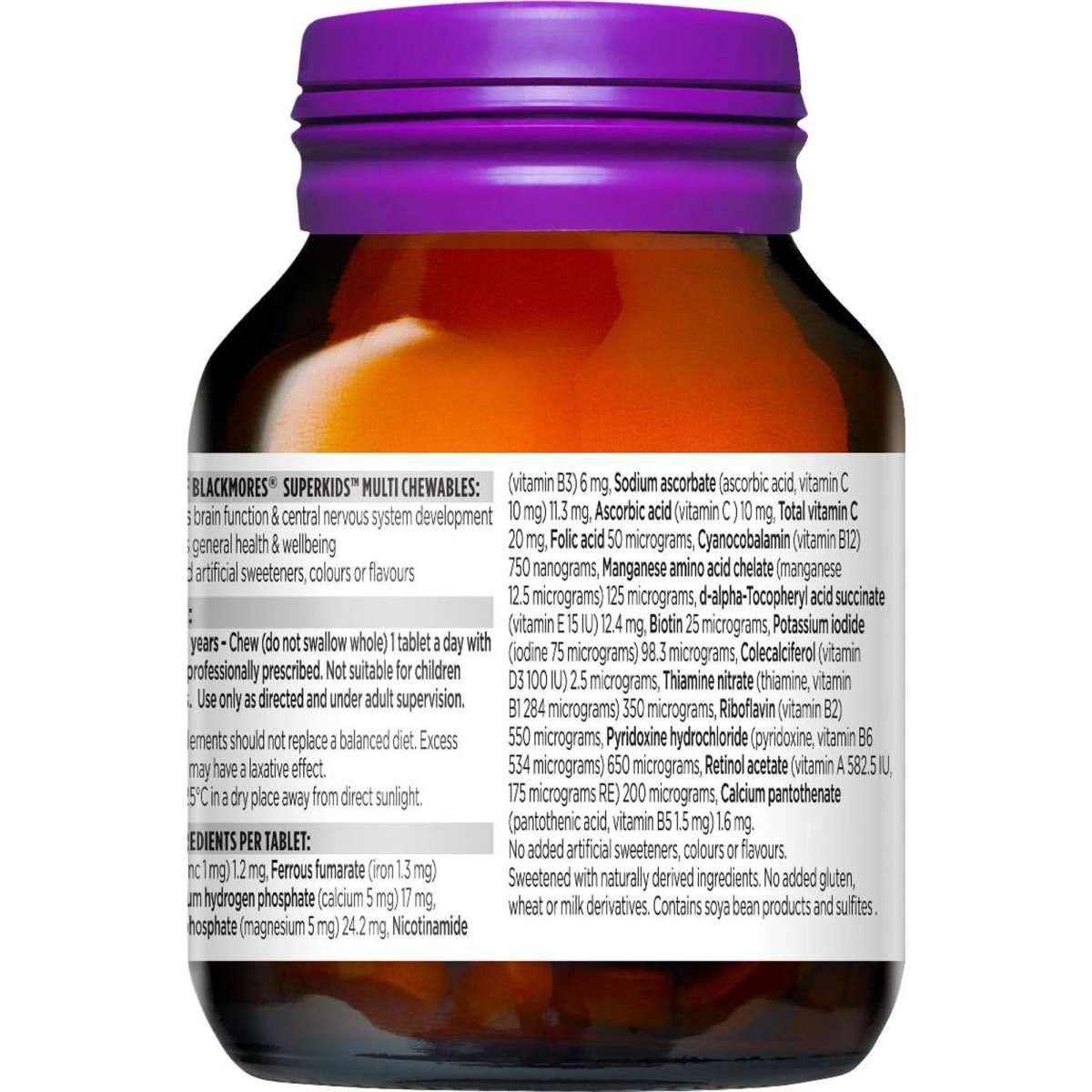 Blackmores Superkids Multi 60 Chewables - Cutprice Online