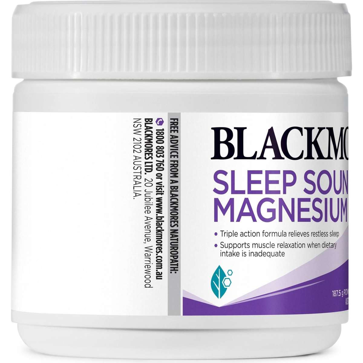 Blackmores Sleep Sound Magnesium Powder 187.5g - Cutprice Online