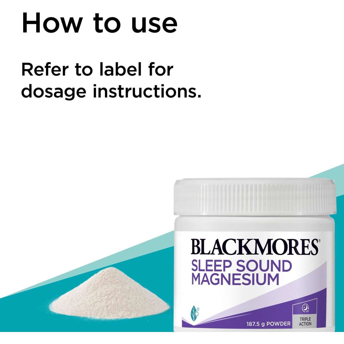 Blackmores Sleep Sound Magnesium Powder 187.5g - Cutprice Online