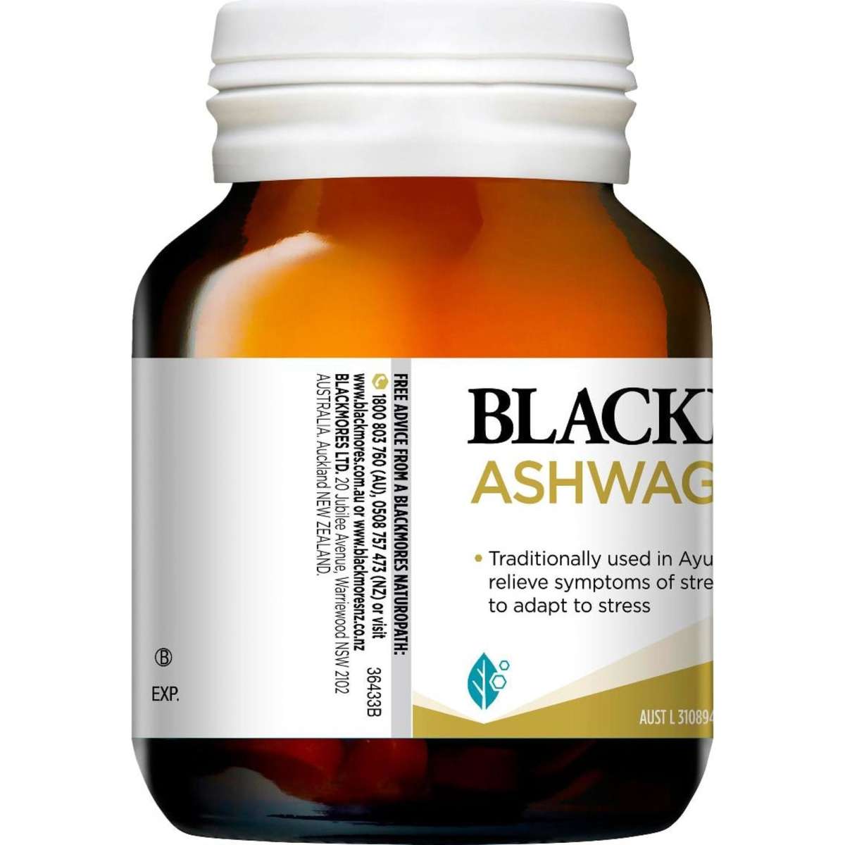 Blackmores Ashwagandha + 60 Tablets - Cutprice Online