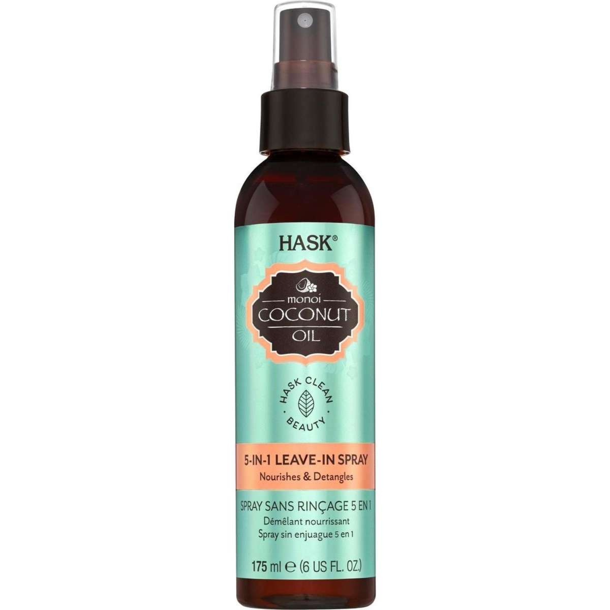 Hask Monoi Coconut Nourishing 5-in-1 Leave-In Spray Treatment 175mL - Cutprice Online