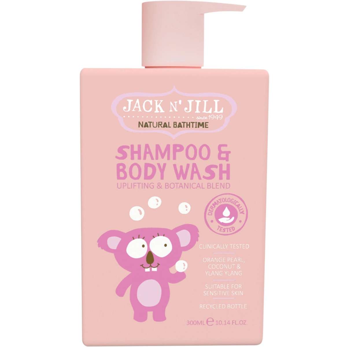 Jack N' Jill Shampoo & Body Wash Uplifting & Botanical Blend 300ml JACK N' JILL