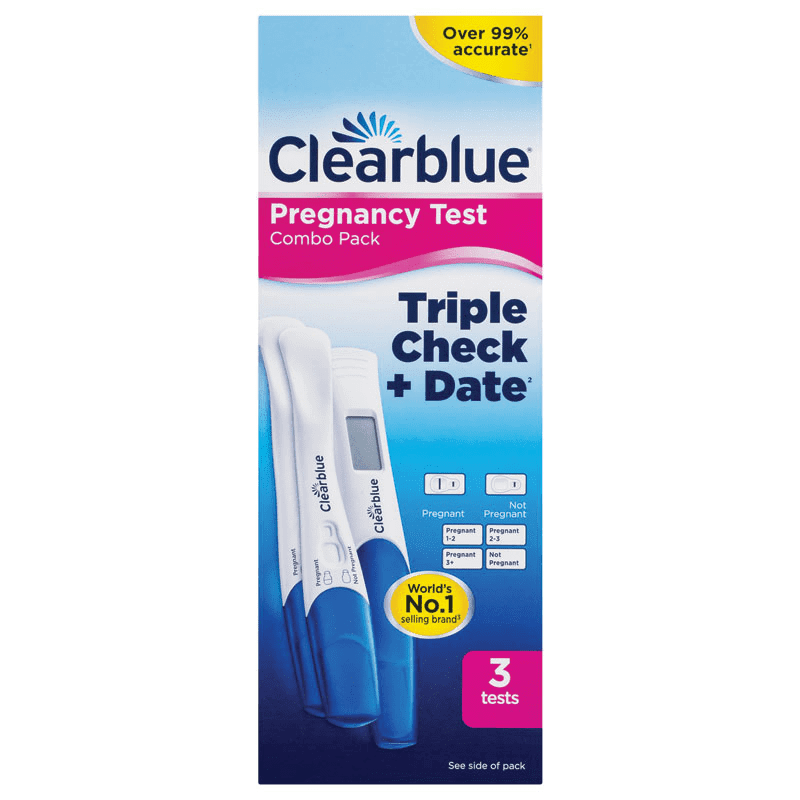 Clearblue Pregnancy 1 Digital Test & 2 Visual Test Kit - Cutprice Online