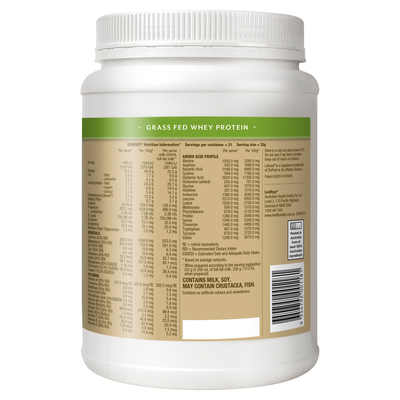 IsoWhey Complete Madagascan Vanilla 672g - Cutprice Online