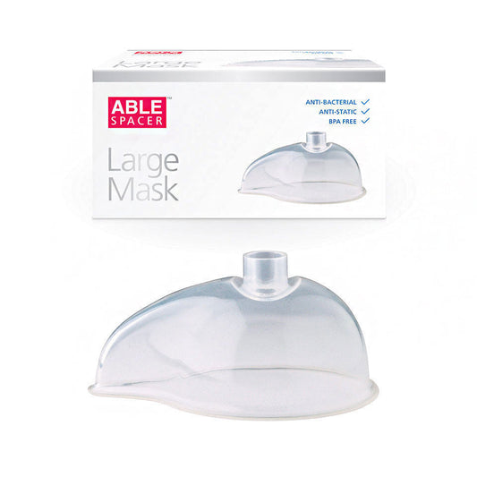 Able Spacer Anti-bacterial Mask Only Large Adult - Cutprice Online