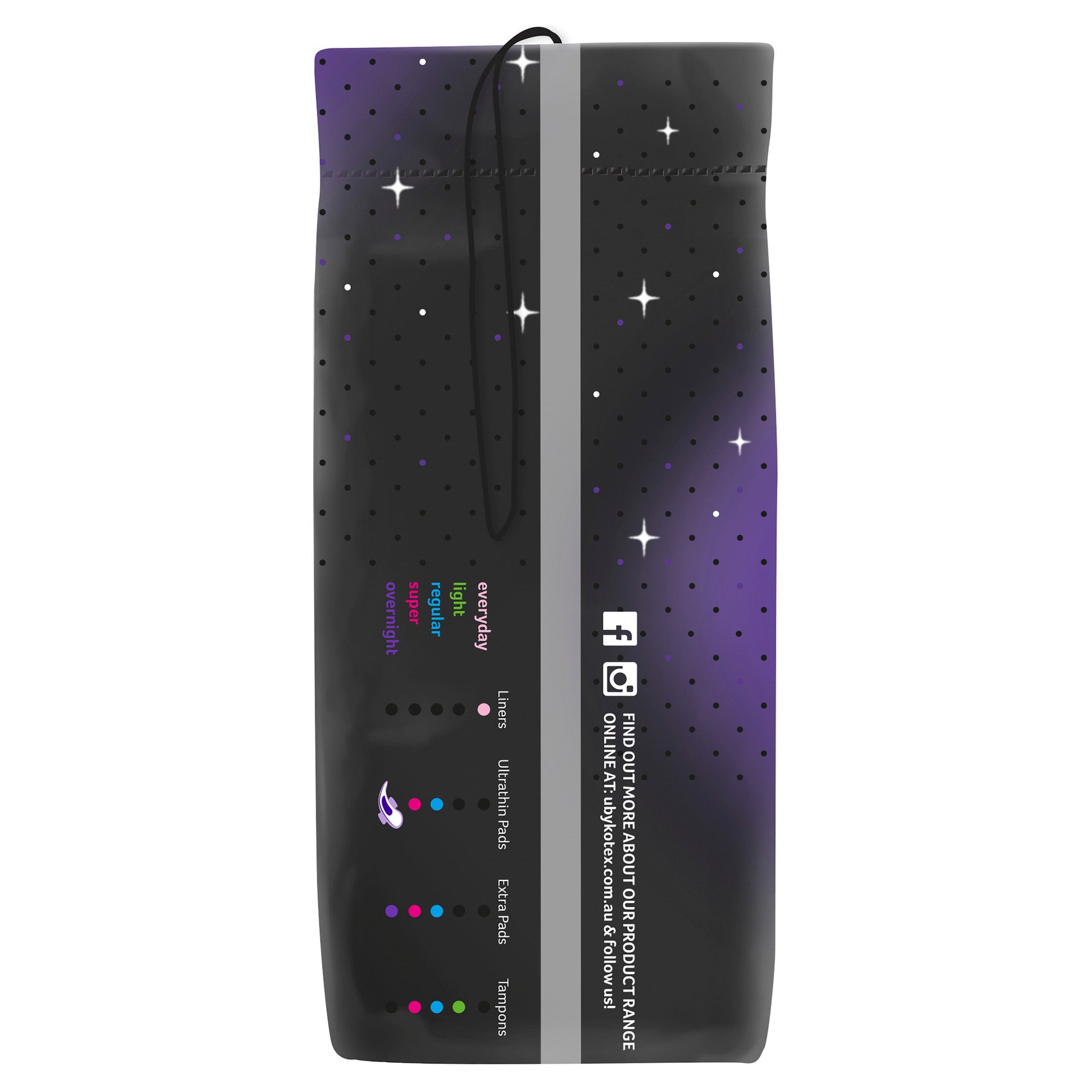 U by Kotex Overnight Ultrathins Long  8 Pack - Cutprice Online