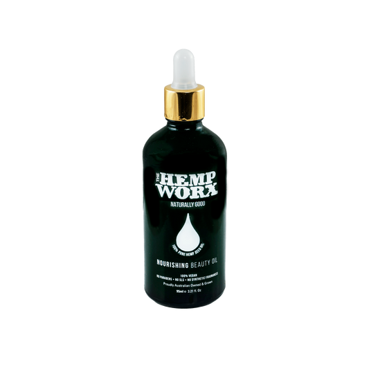 The Hemp Worx Nourishing Beauty Oil 95mL - Cutprice Online