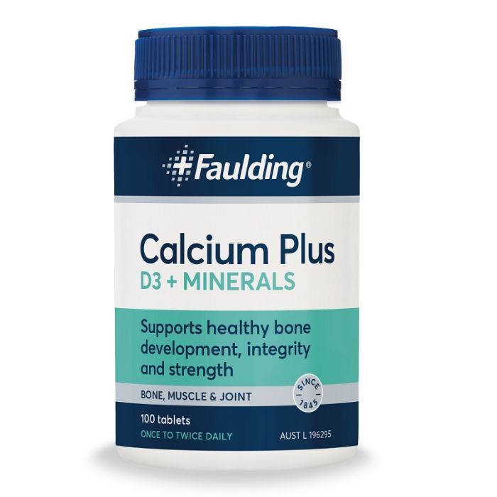 Faulding Calcium PLUS D3 + Minerals Tab 100 - Cutprice Online