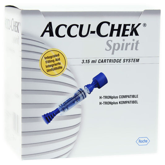 Accu-Chek Spirit Cartridge 3.15ml 25 Pack - Cutprice Online