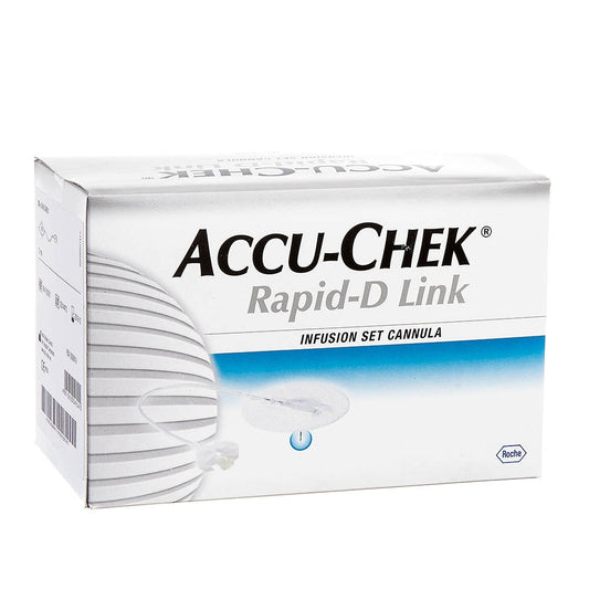 Accu-Chek Rapid-d Link Cannula 6mm 10cm 25 Pack - Cutprice Online
