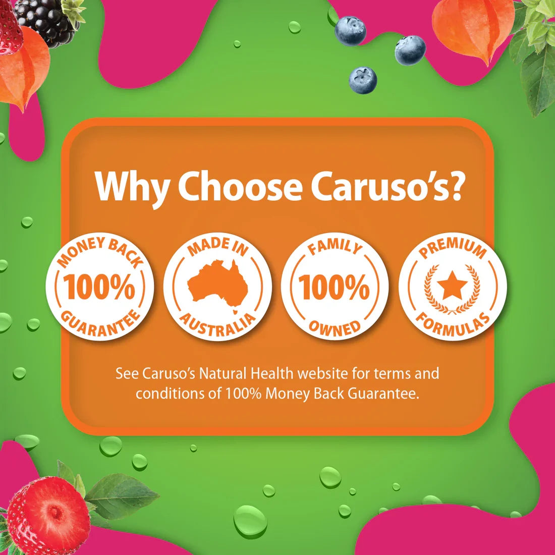 Caruso's ASHWAGANDHA Gummies 60 Pastilles