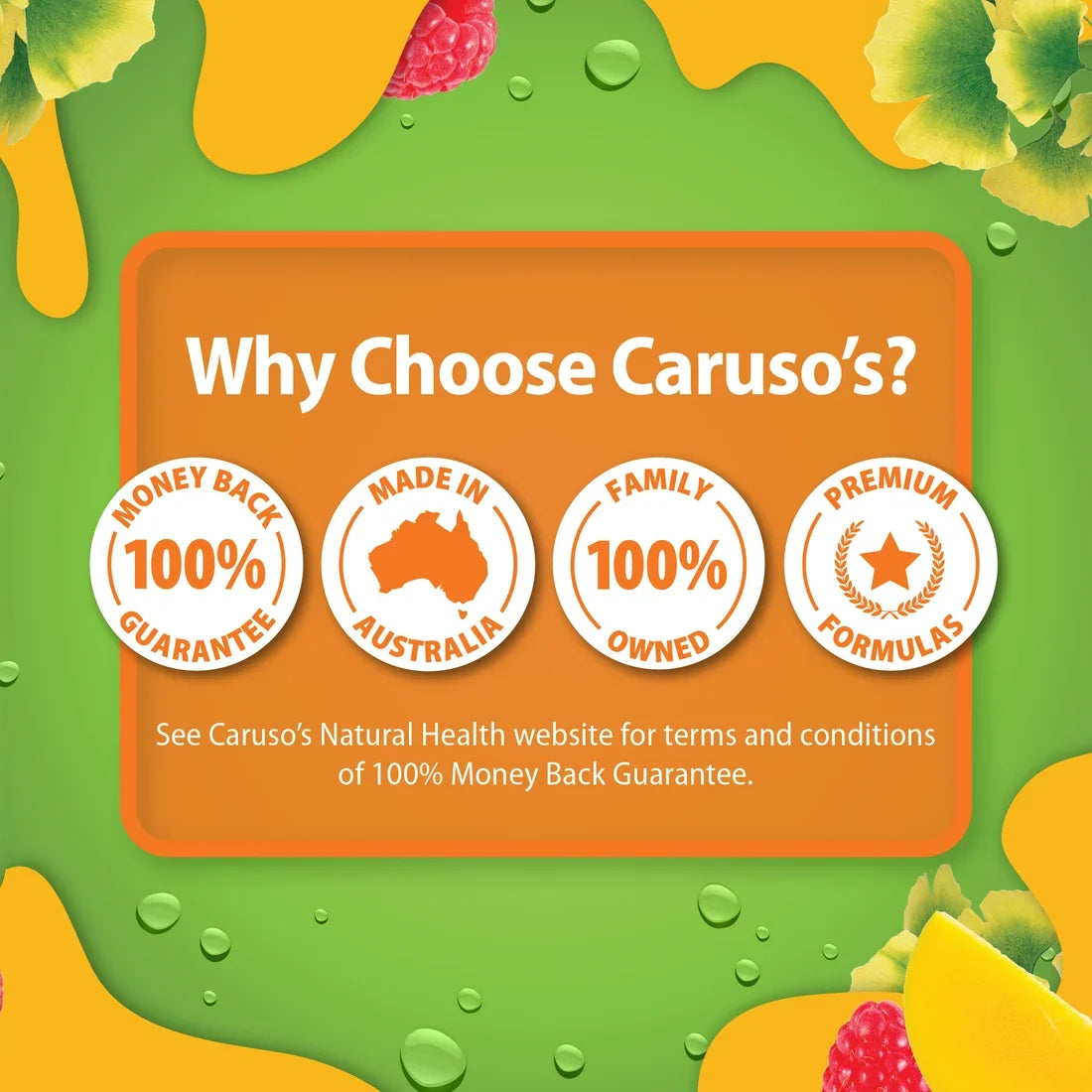 Caruso's GINKGO Gummies 60 Pastilles