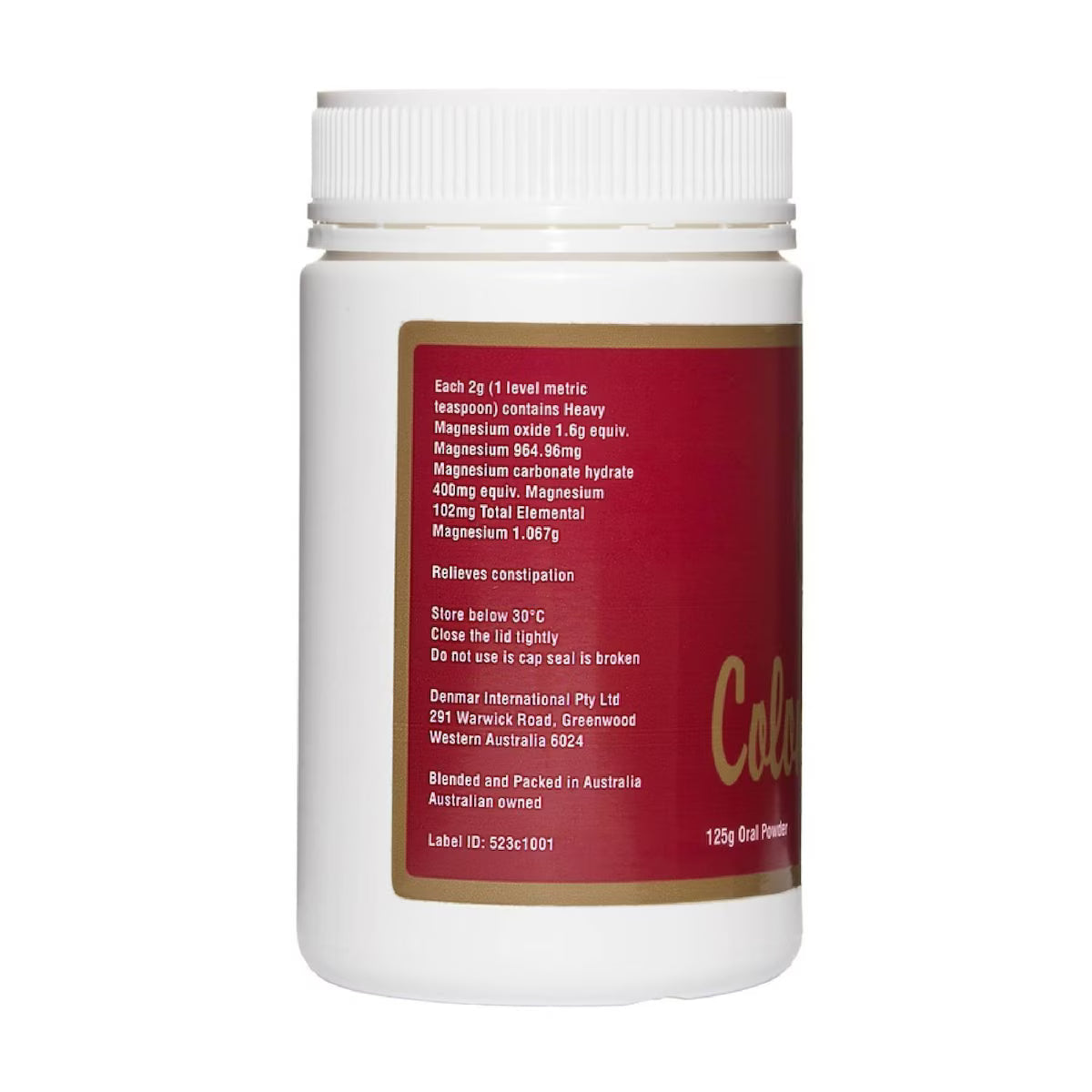 Denmar Colon Cleanse 125g