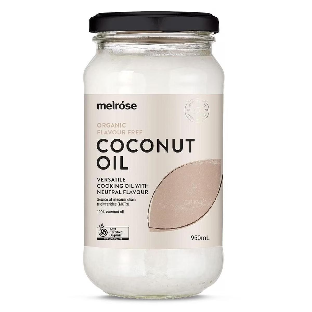 Melrose Organic Coconut Oil Flavour Free 950ML - Cutprice Online