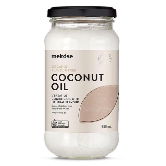 Melrose Organic Coconut Oil Flavour Free 950ML - Cutprice Online