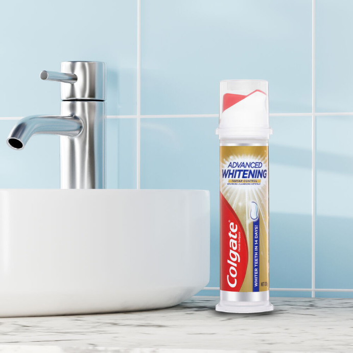 Colgate Advanced Whitening Tartar Control Toothpaste 130g