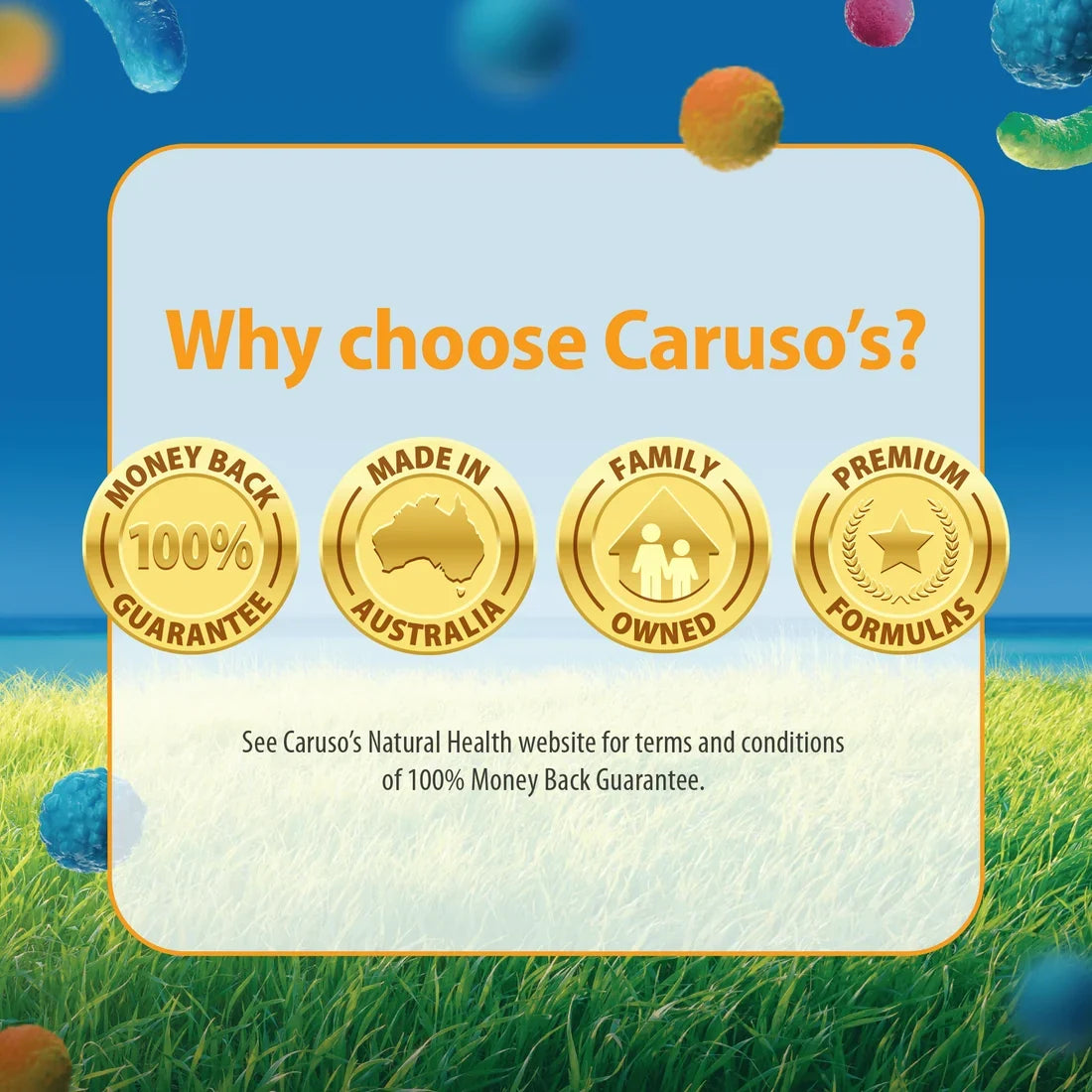 Caruso's Bloat Less Probiotic 42 Caps