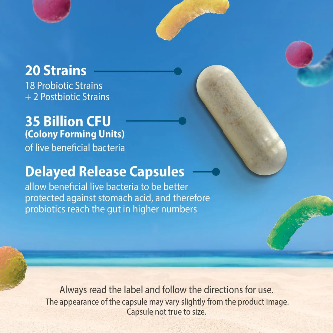 Caruso's Super Broad Spectrum Probiotic 60 Caps