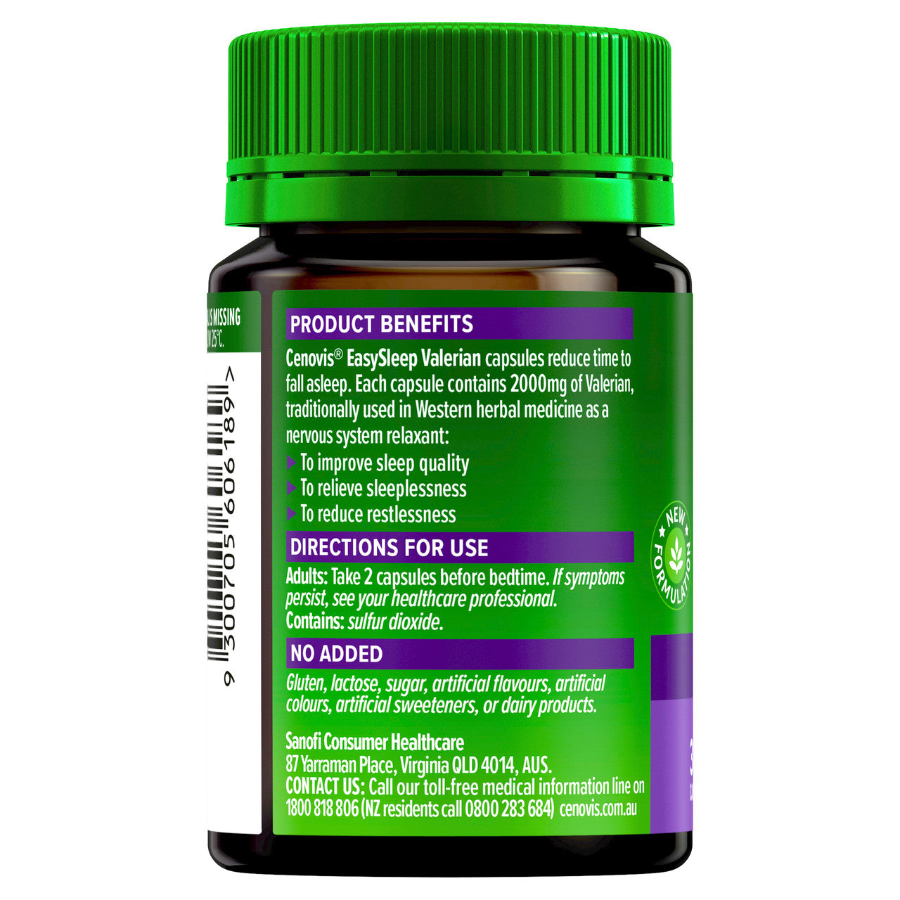 Cenovis Easysleep Valerian 2000 30 Capsules - Cutprice Online
