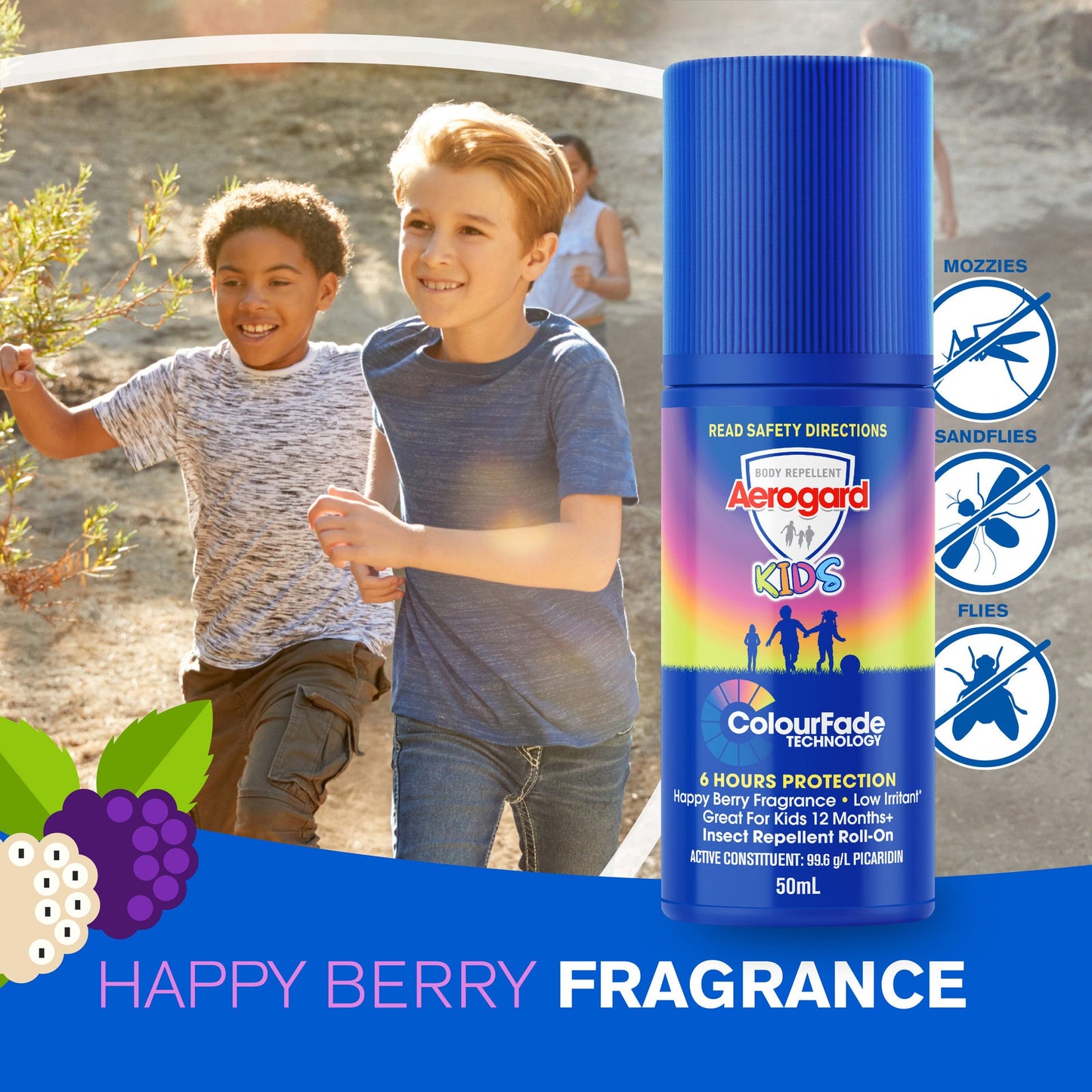 Aerogard for Kids Roll on 50ml - Cutprice Online