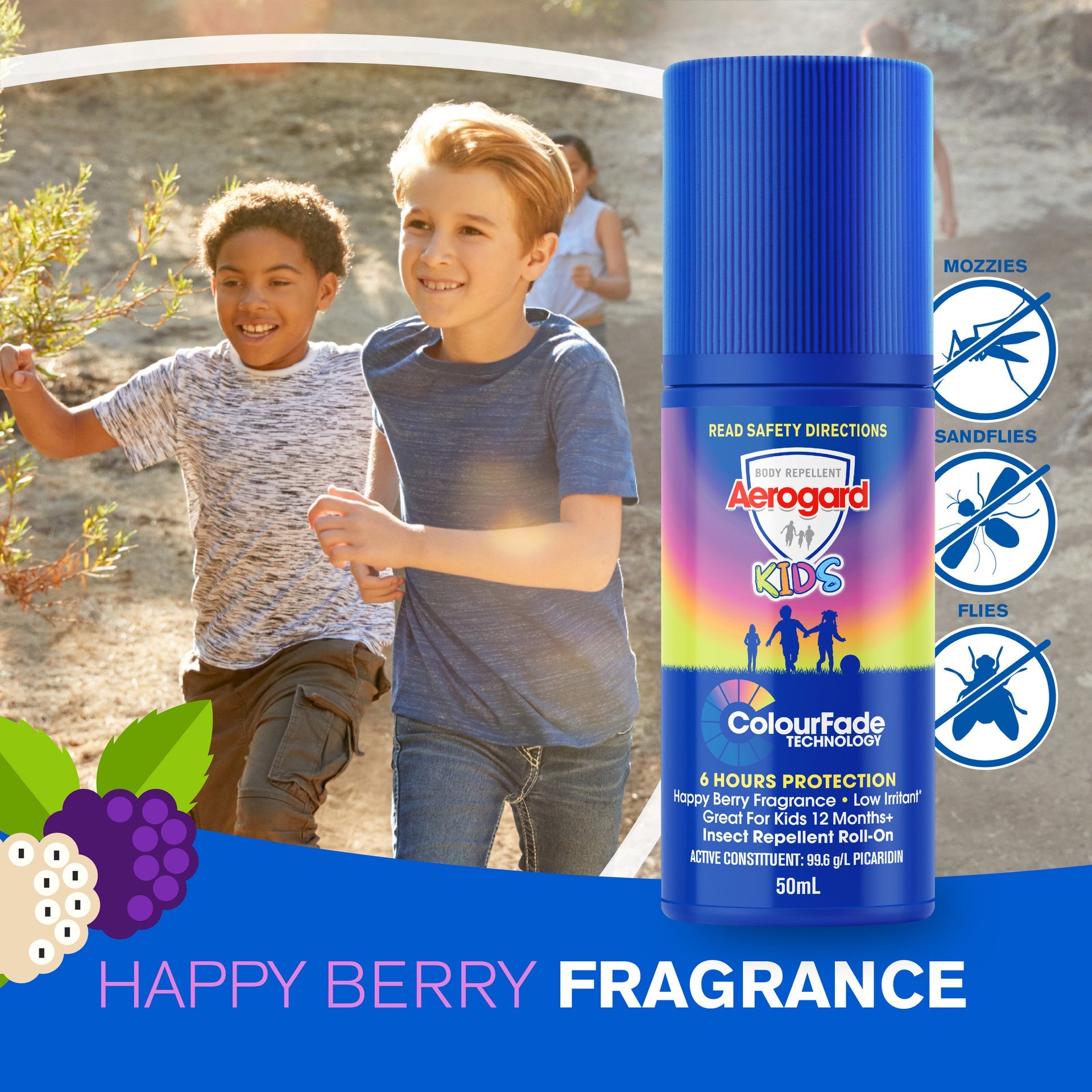 Aerogard for Kids Roll on 50ml - Cutprice Online