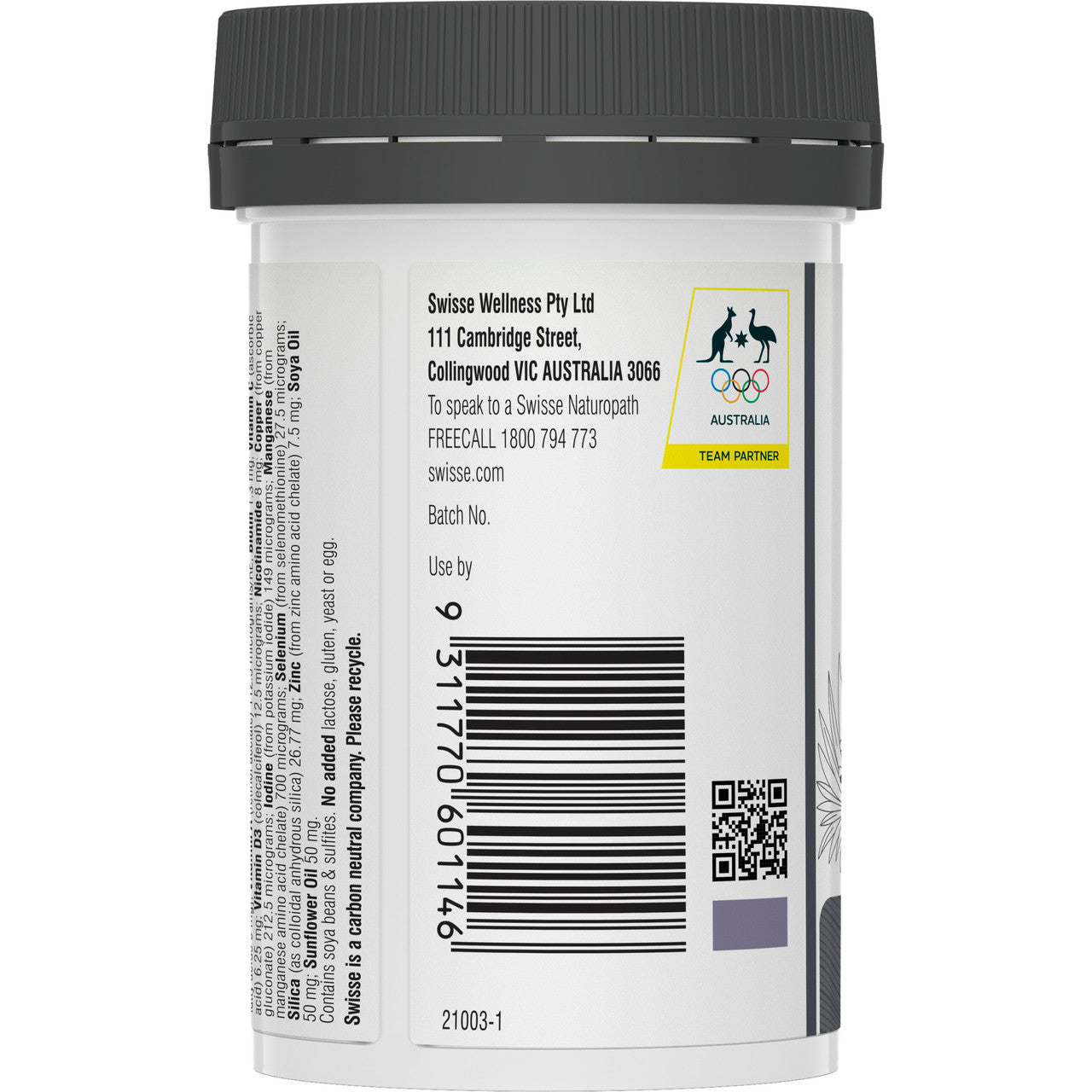 Swisse Hair Nutrition For Men 60 Capsules - Cutprice Online
