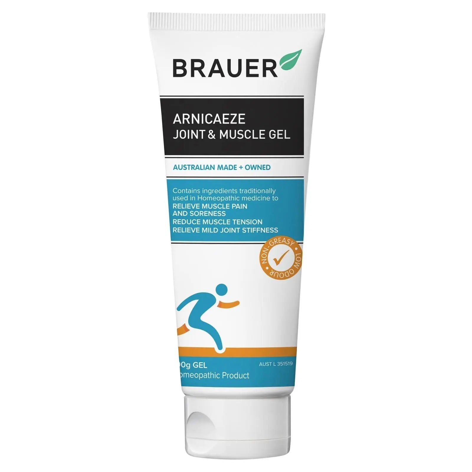 Brauer Joint and Muscle Sports Ice Gel 100g BRAUER