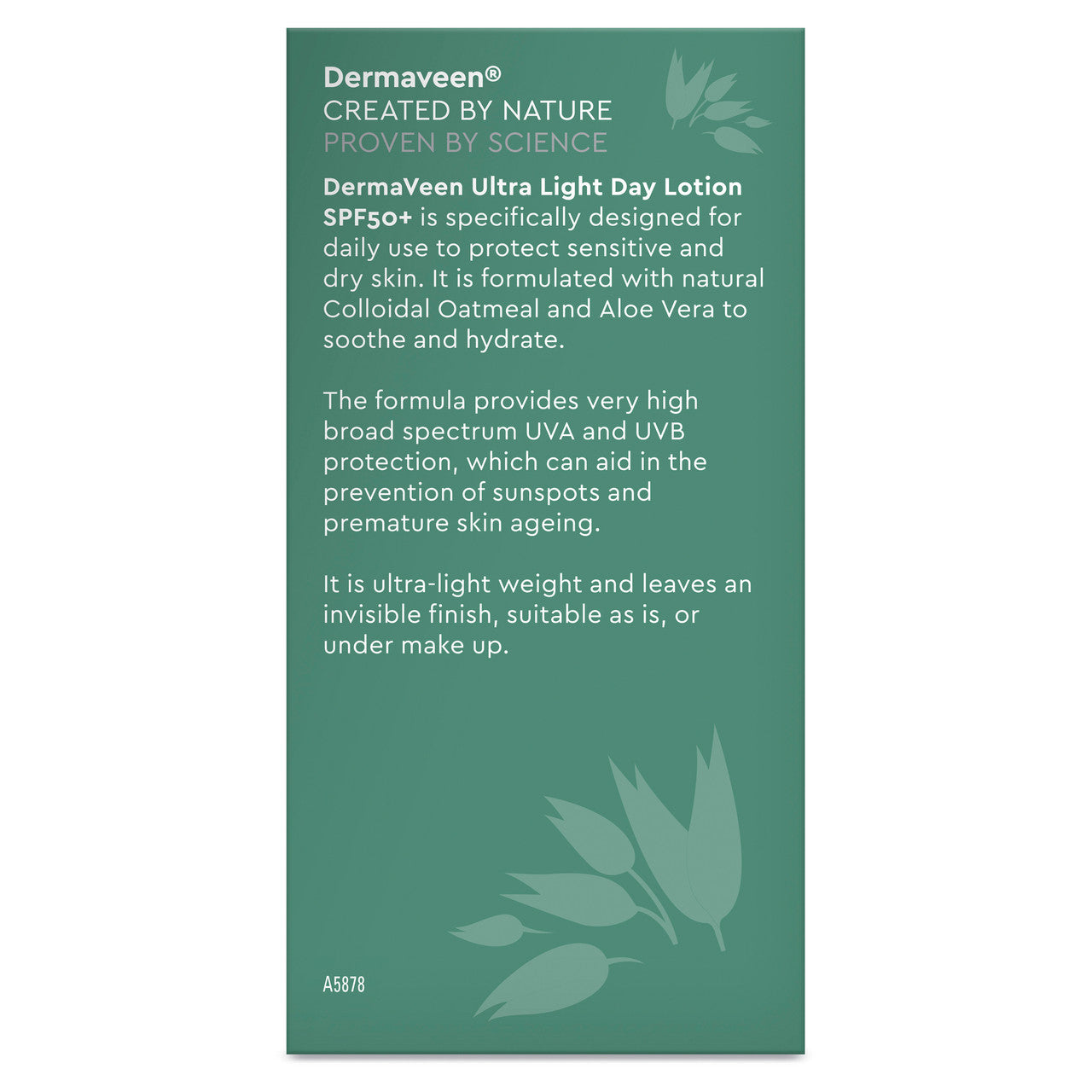 DermaVeen Face Ultralight Day Lotion SPF 50+ 50ml - Cutprice Online