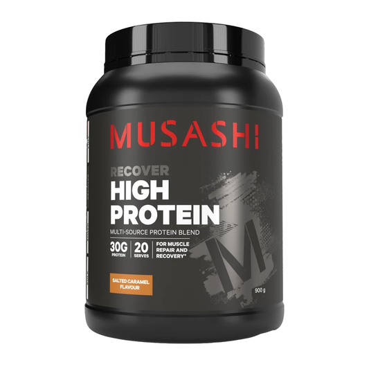 Musashi High Protein Salted Caramel 900g