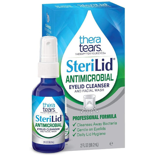 THERATEARS STERILID ANTI MICROBIAL EYE LID&CLEANSER 59.2ml - Cutprice Online