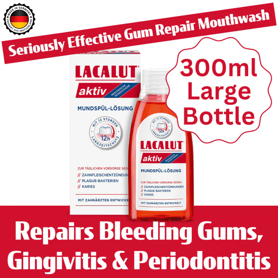 300ml LACALUT Aktiv Mouthwash