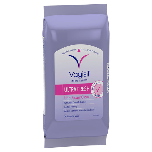 Vagisil Feminine Wipes 20 Pack - Cutprice Online