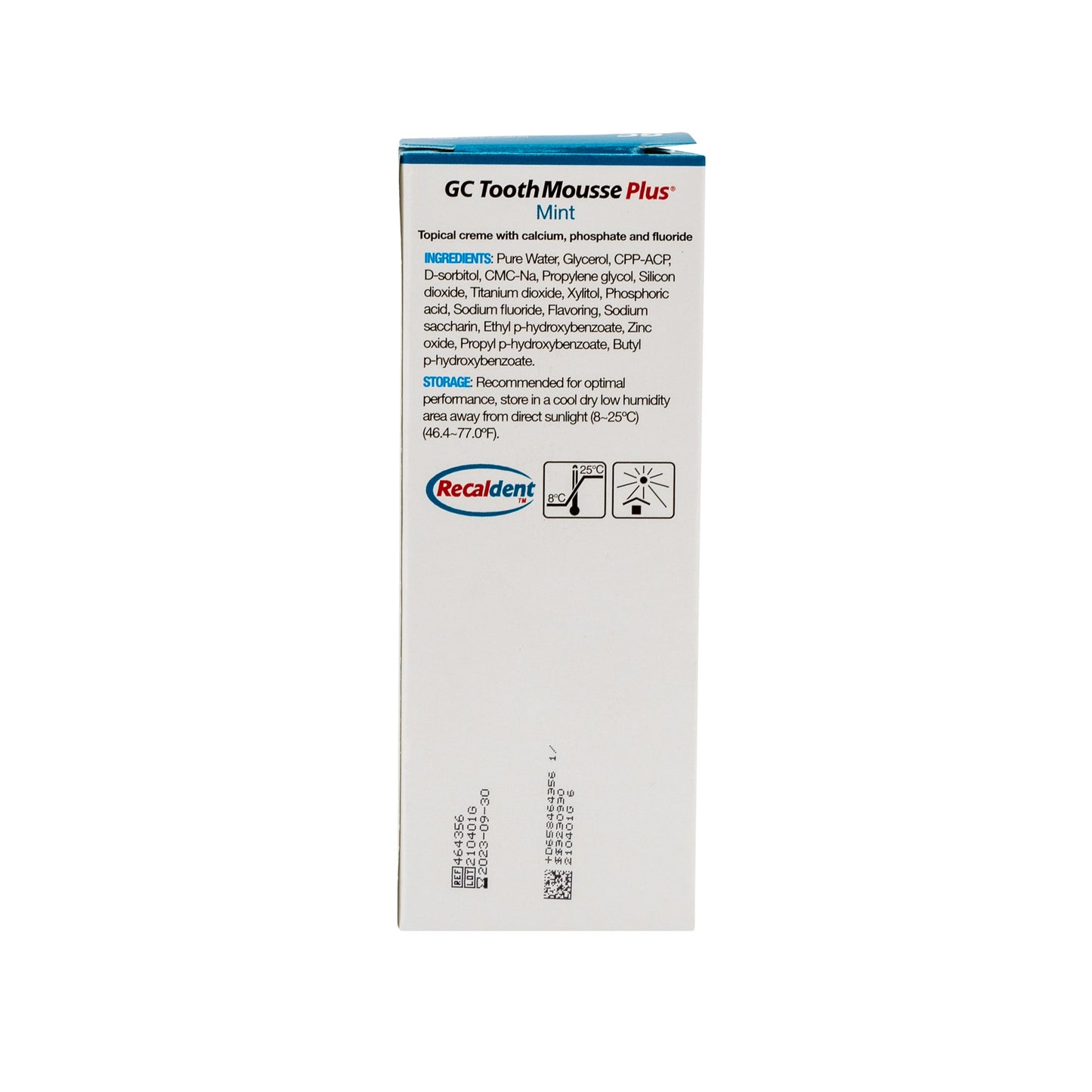 Gc Tooth Mousse Plus Mint 40g - Cutprice Online