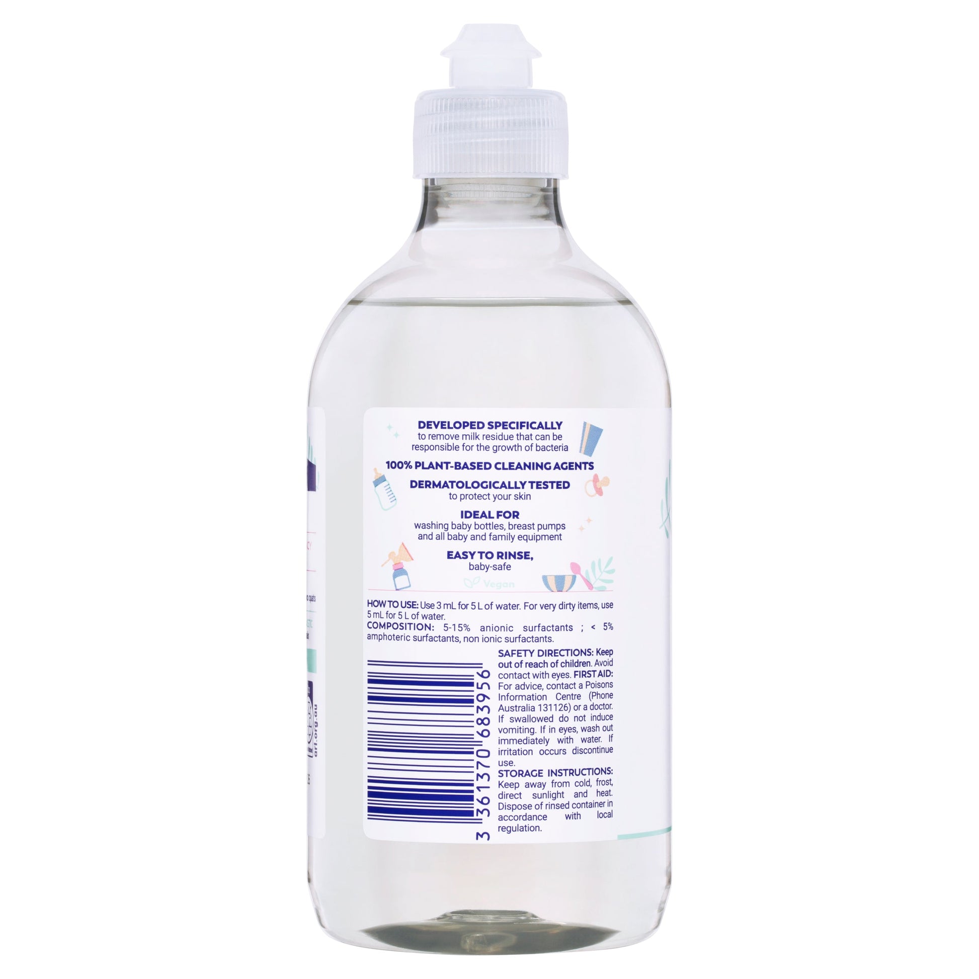 Milton Baby Bottle Cleaner 500ml - Cutprice Online