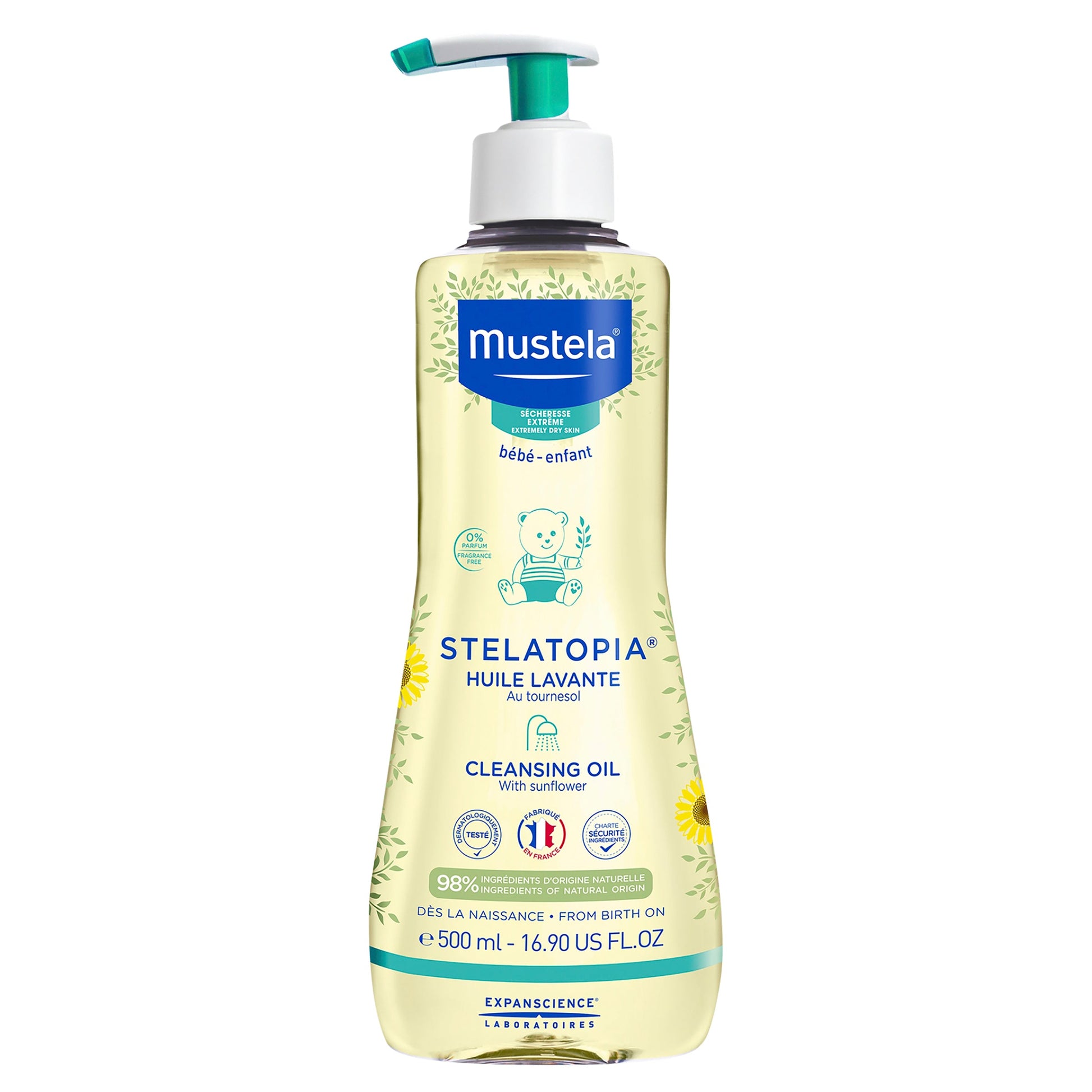 MUSTELA Stelatopia Cleansing Oil 500mL - Cutprice Online