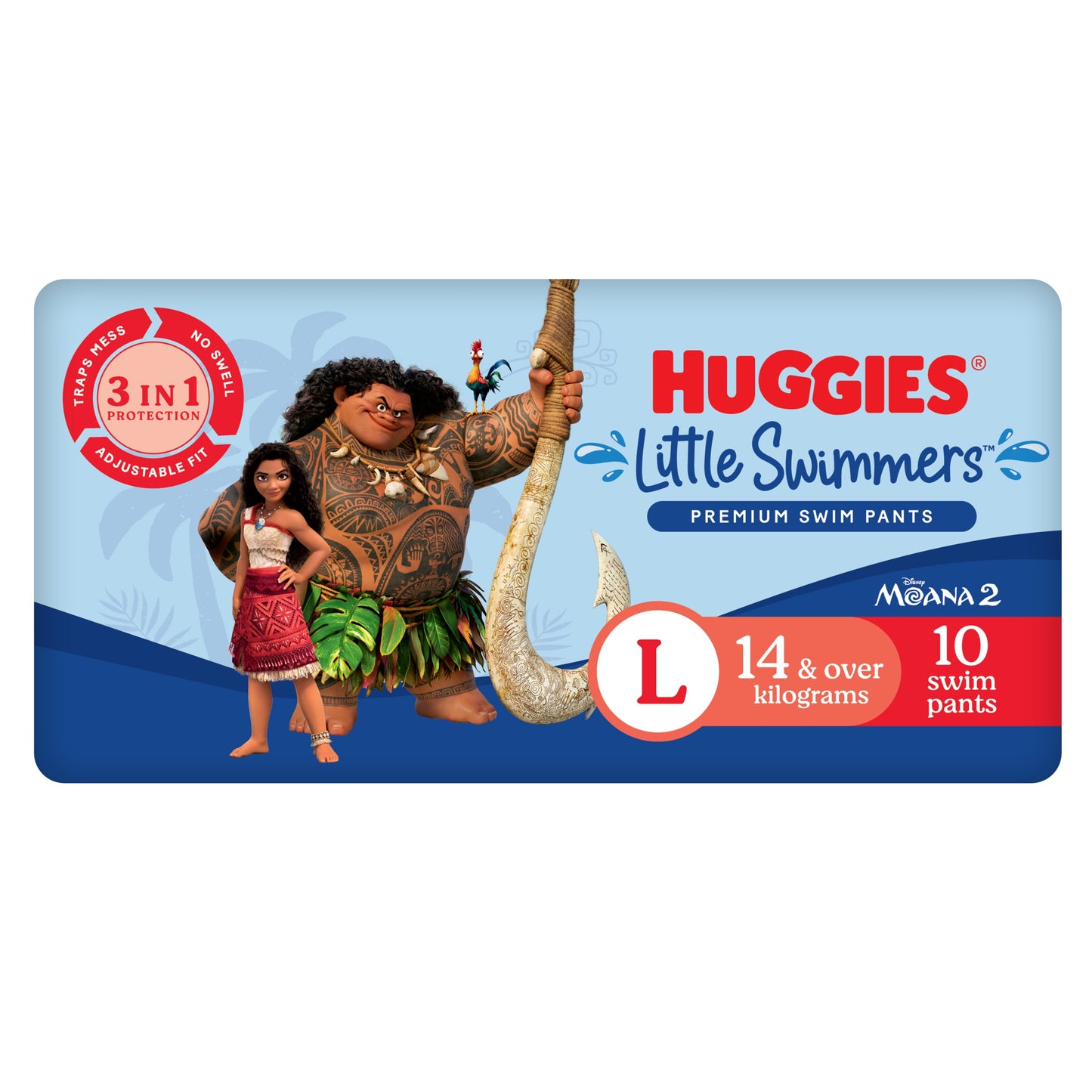 Huggies 10 Swimmer Large