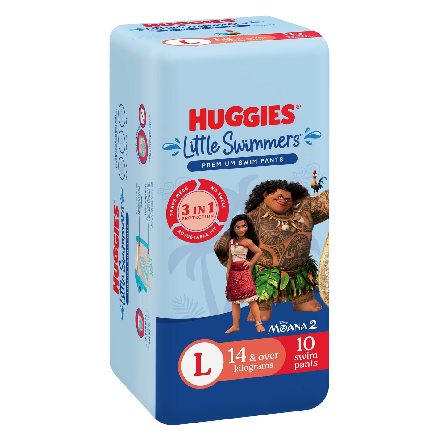 Huggies 10 Swimmer Large