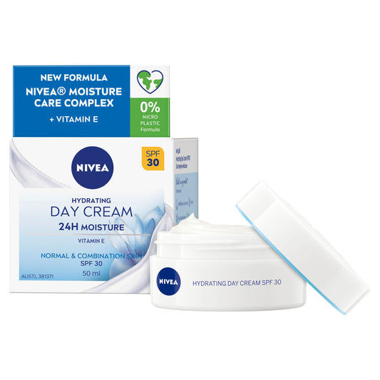 Nivea Daily Essentials Light Moisturising Day Cream SPF30+ 50mL - Cutprice Online