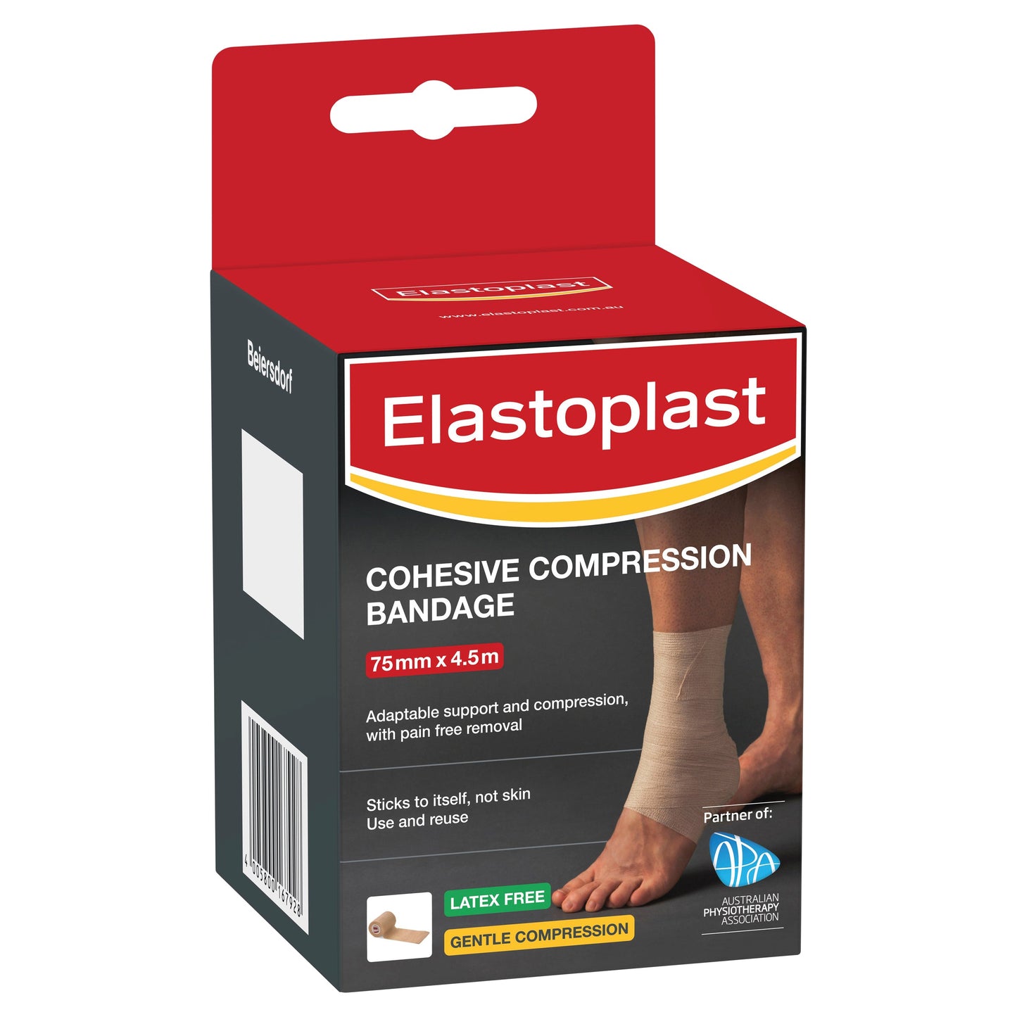 Elastoplast Sport Cohesive Bandage Tan 7.5cm x 4.5m - Cutprice Online