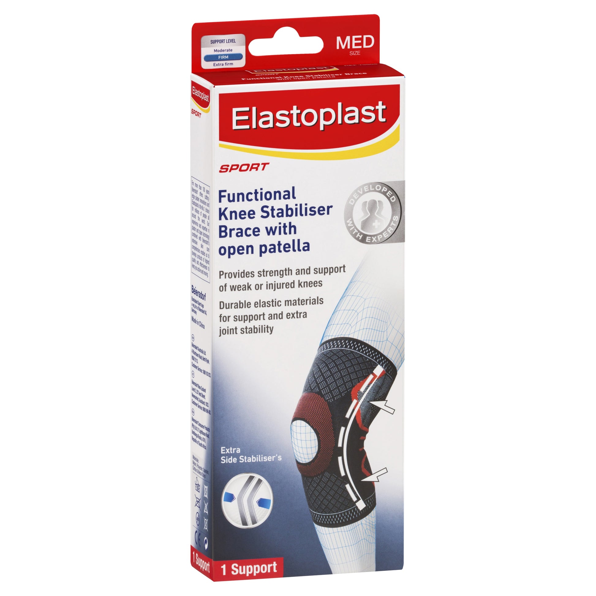 Elastoplast Functional Knee Stabiliser With Open Patella MED - Cutprice Online