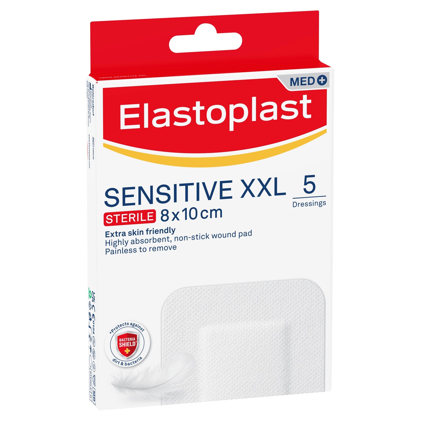 Elastoplast Sensitive Dressing XXL 8x10cm 5 Dressings - Cutprice Online