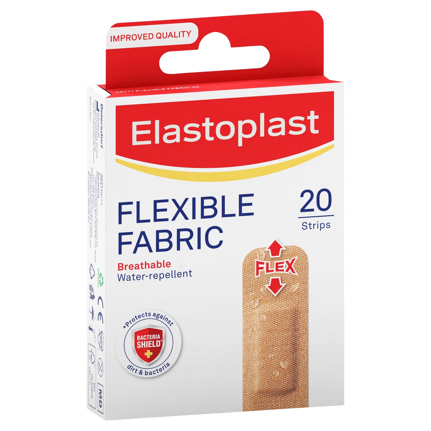 Elastoplast 45777 Flexible Fabric Strips 20 Pack - Cutprice Online
