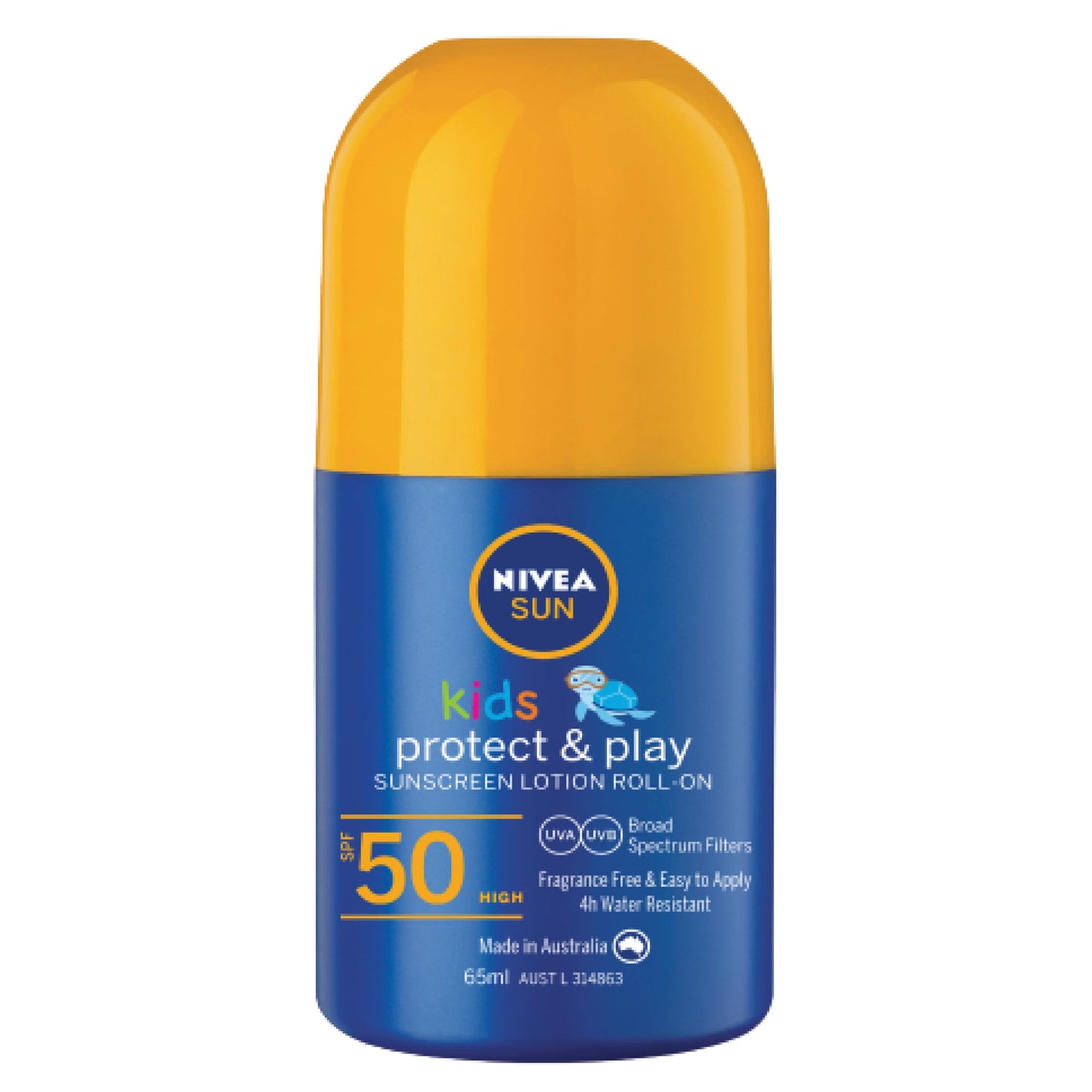 Nivea Sun SPF 50+ Protect & Moisture Roll On  Kids 65ml - Cutprice Online