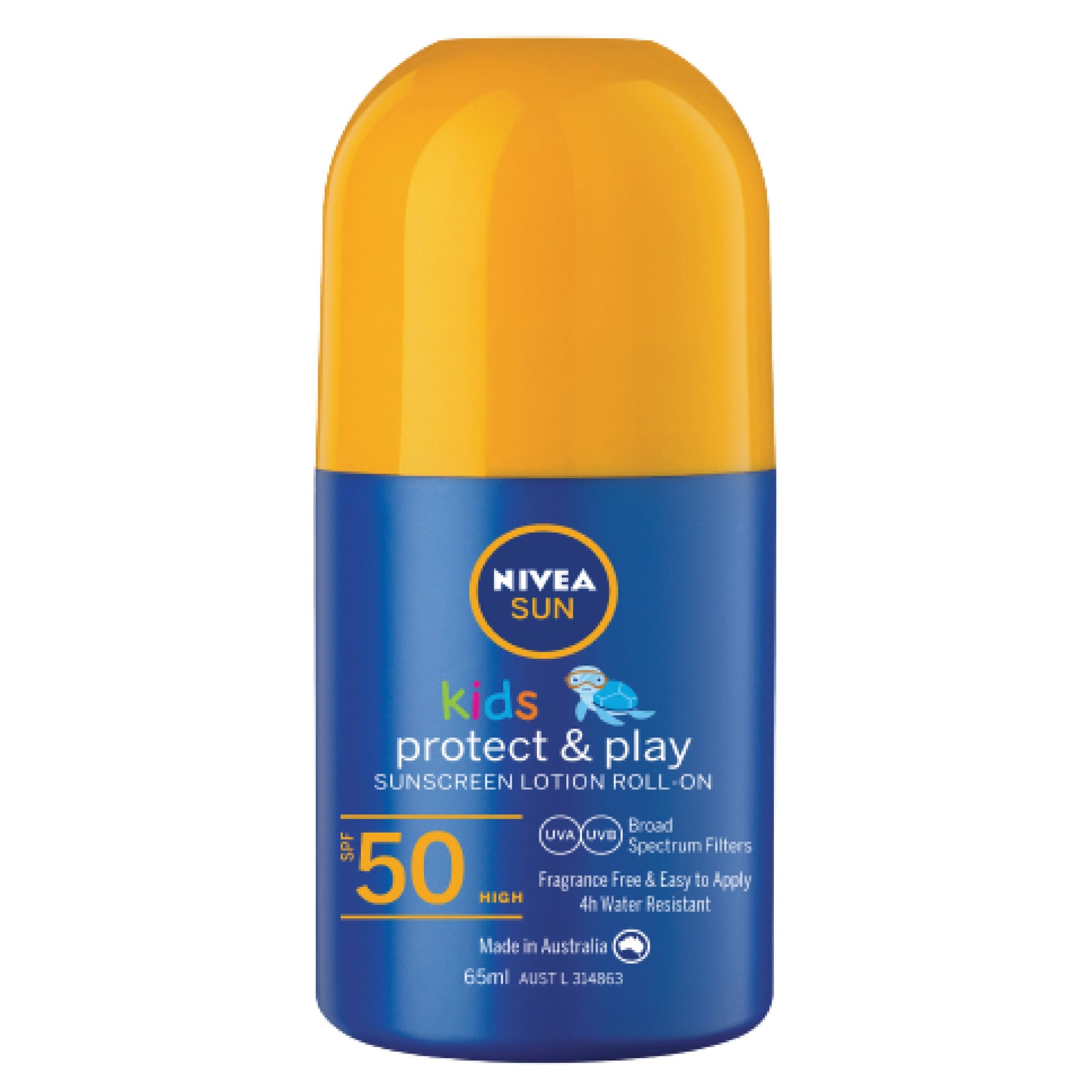Nivea Sun SPF 50+ Protect & Moisture Roll On  Kids 65ml - Cutprice Online